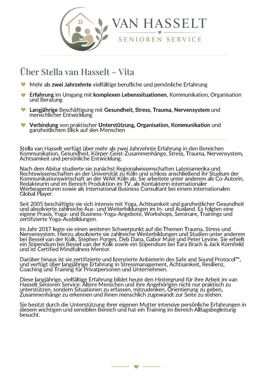 van Hasselt Senioren Service Vita Stella van Hasselt